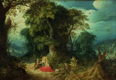 The Rest on the Flight into Egypt by Abraham Govaerts